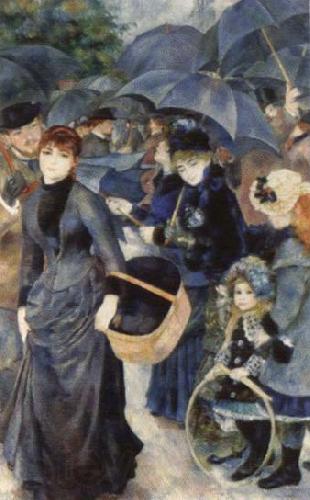 Pierre-Auguste Renoir the  umbrellas Spain oil painting art